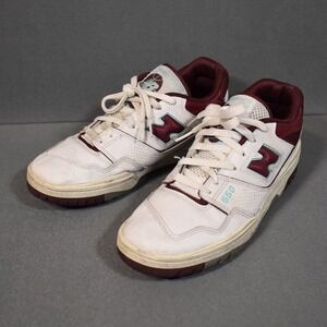 New Balance 550 Burgundy/Cyan Mens US 8 BB550WBG